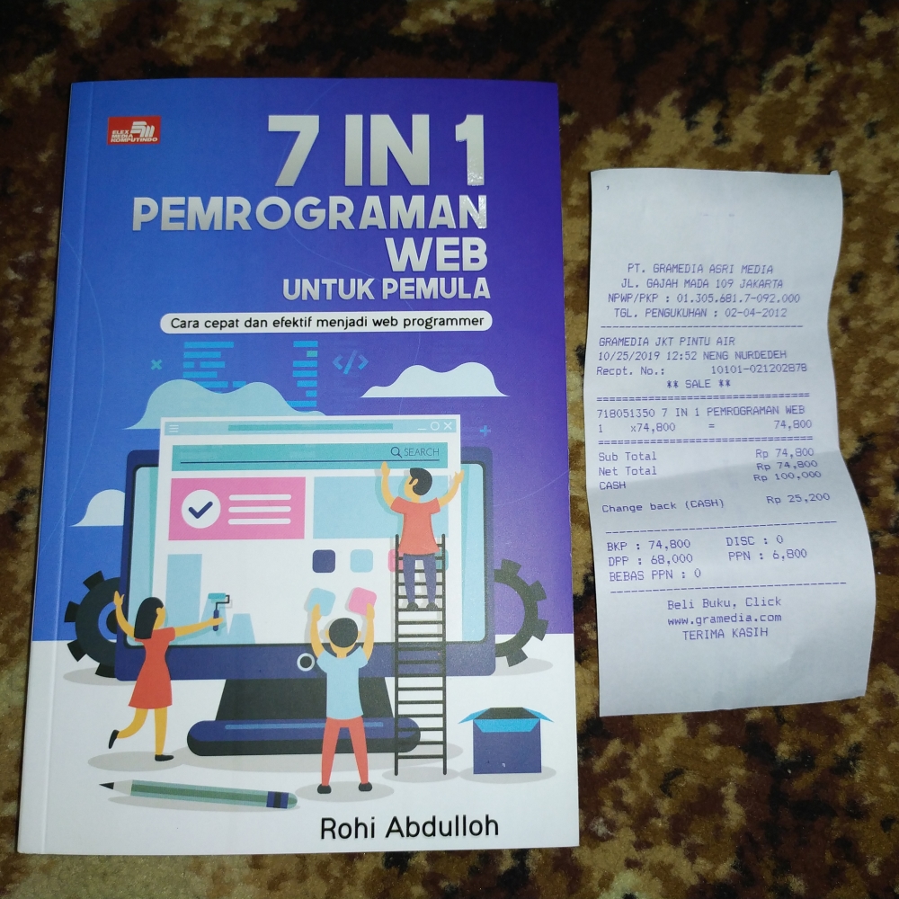 Masa SMK saat mulai serius belajar pemrograman web
